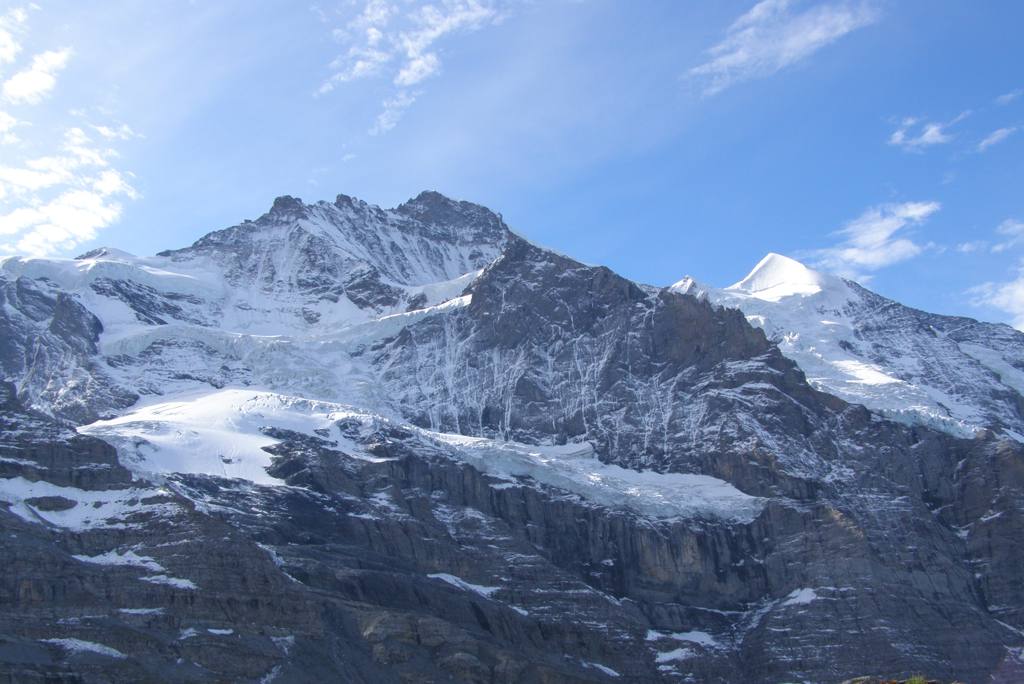 Mont Blanc und Matterhorn